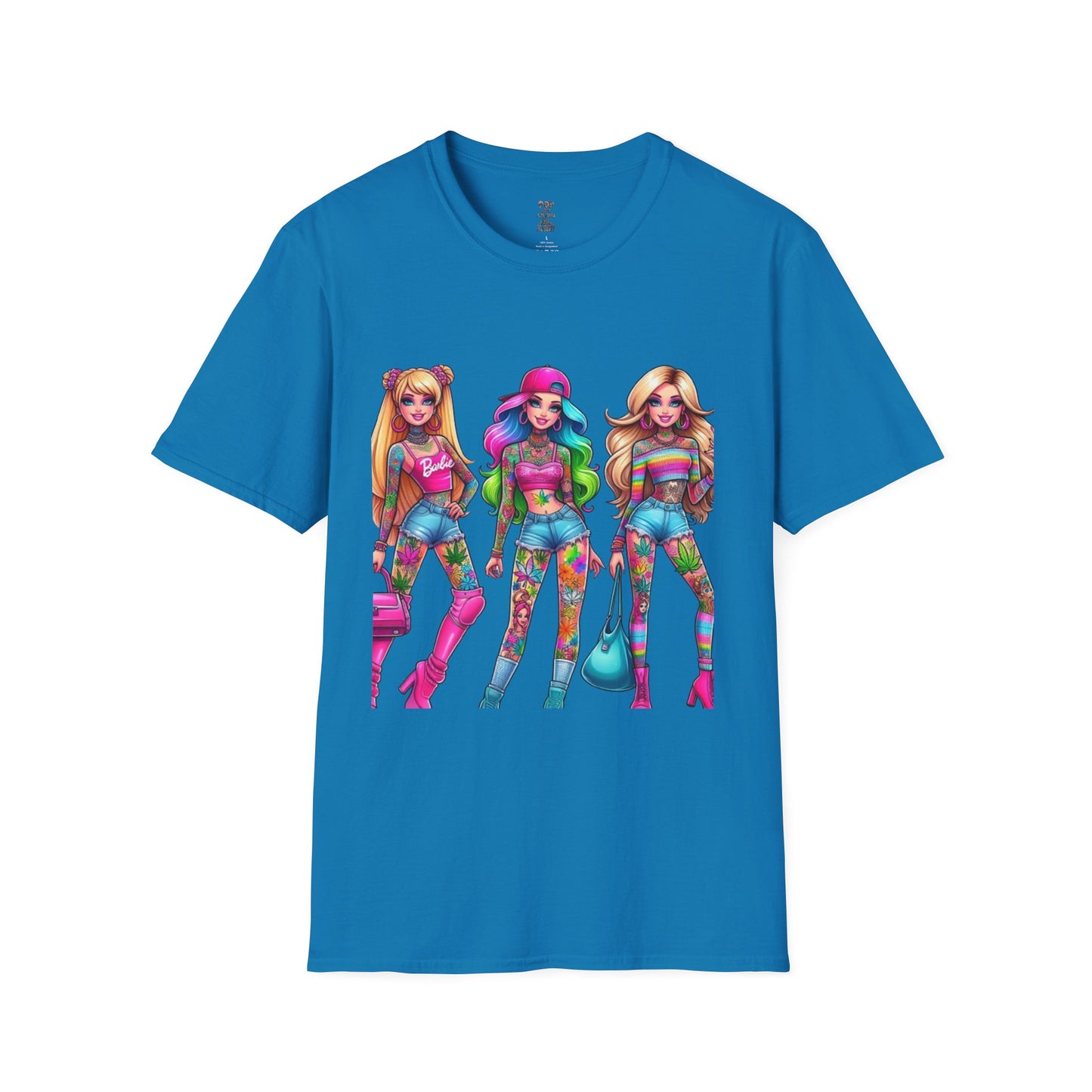 Canna Barb Unisex Softstyle T-Shirt