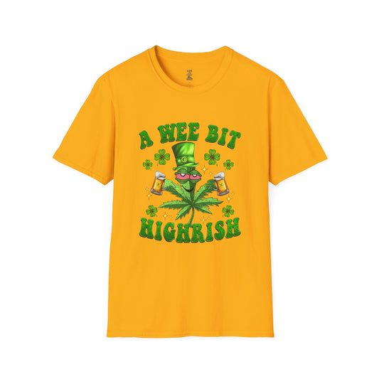 A Wee Bit Highrish Unisex Softstyle T-Shirt