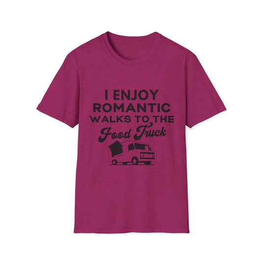 I Enjoy Romantic Walks T-Shirt