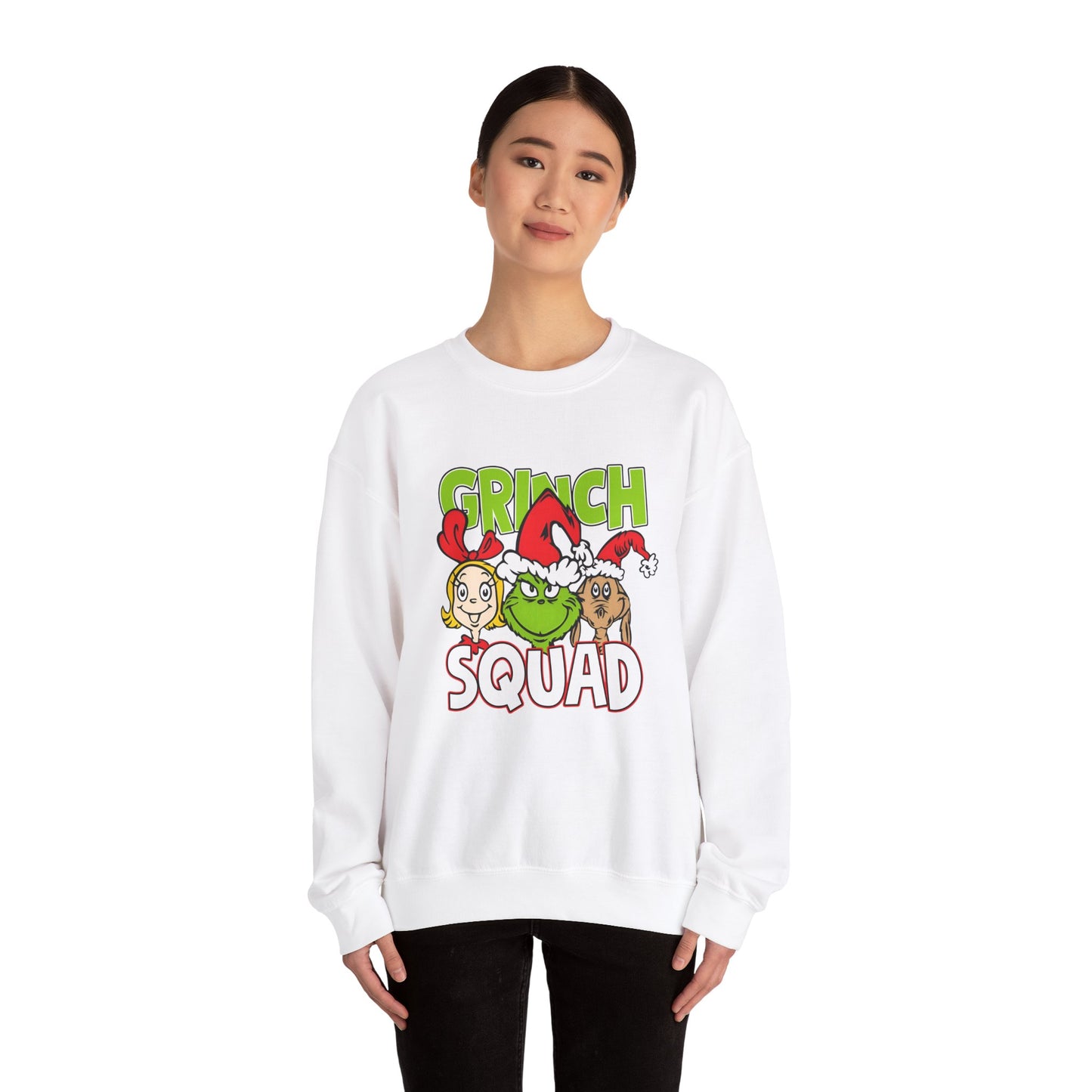 Grinch Squad Unisex Heavy Blend™ Crewneck Sweatshirt