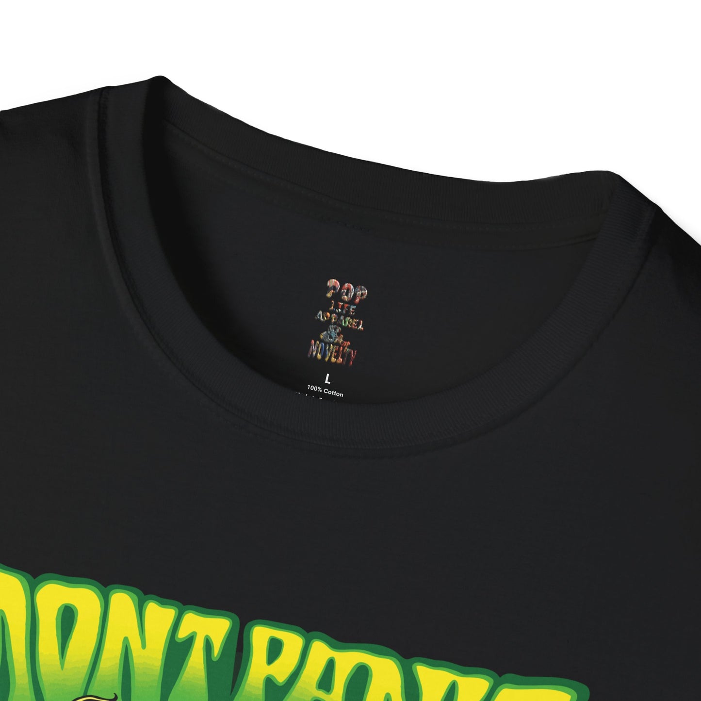 Don't Panic it's Organic Unisex Softstyle T-Shirt