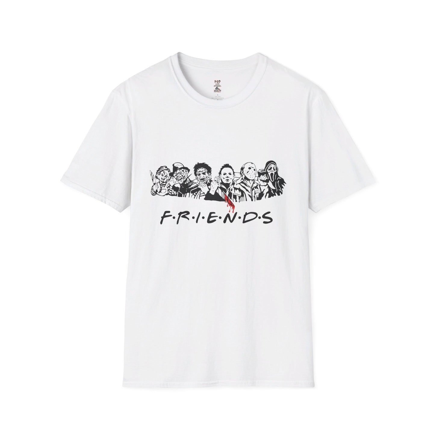 Horror Friends 5 Unisex Softstyle T-Shirt