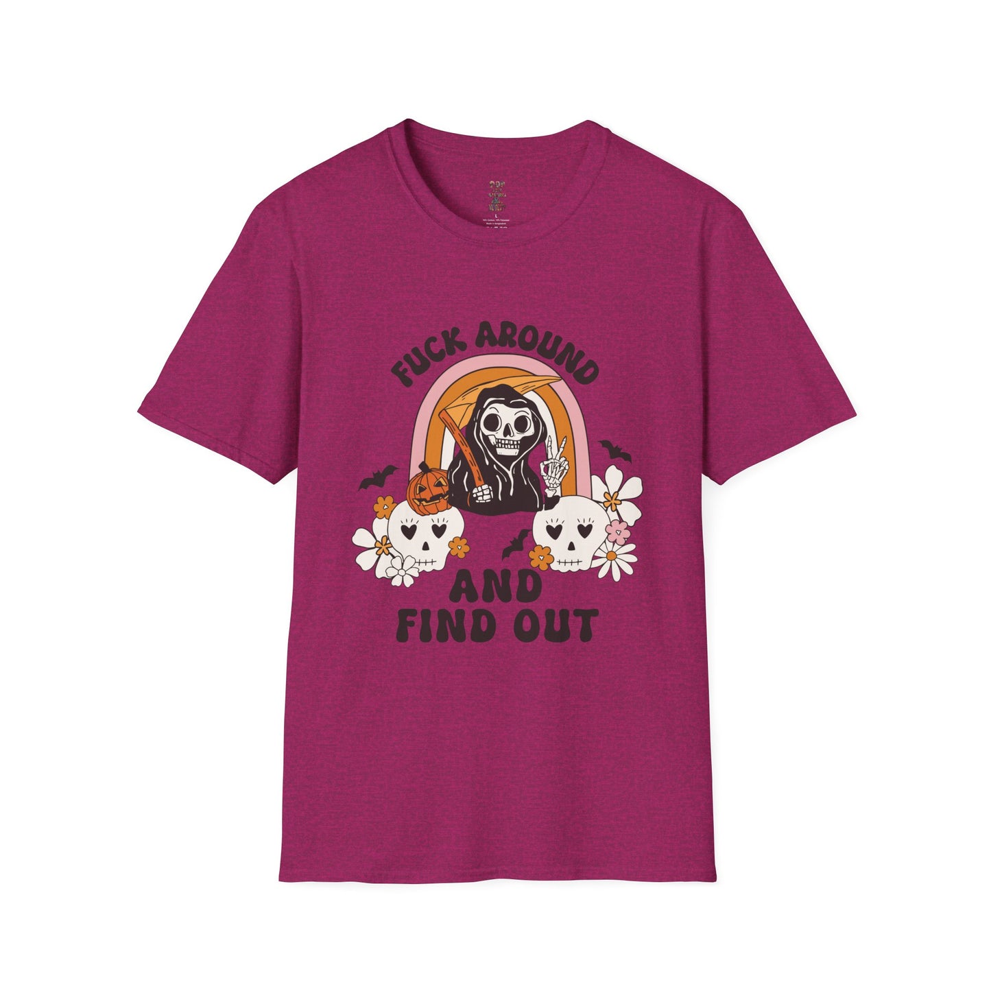 Fuck Around and Find Out Reaper Softstyle T-Shirt