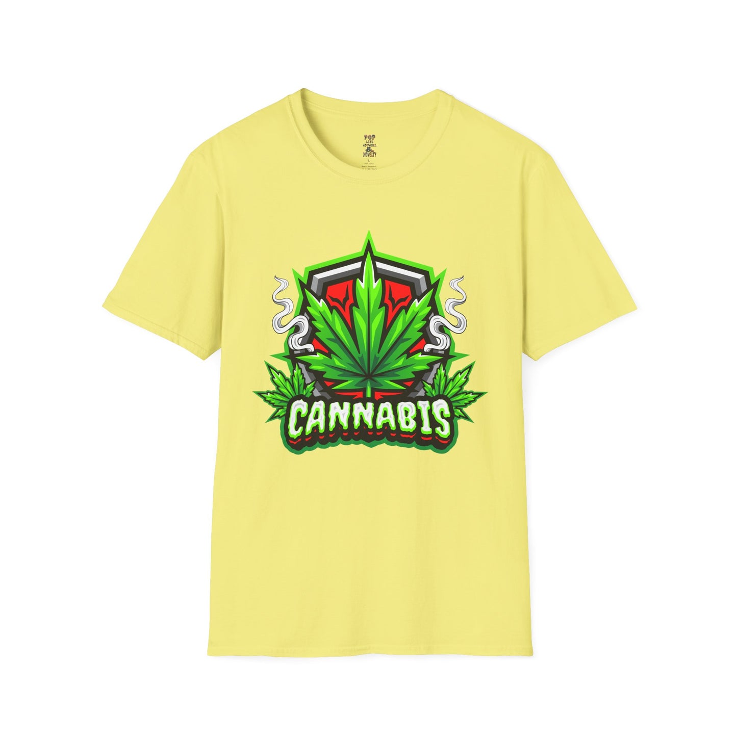 Cannabis Emblem Softstyle T-Shirt