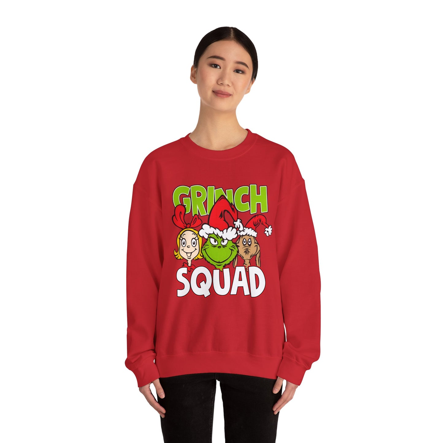 Grinch Squad Unisex Heavy Blend™ Crewneck Sweatshirt