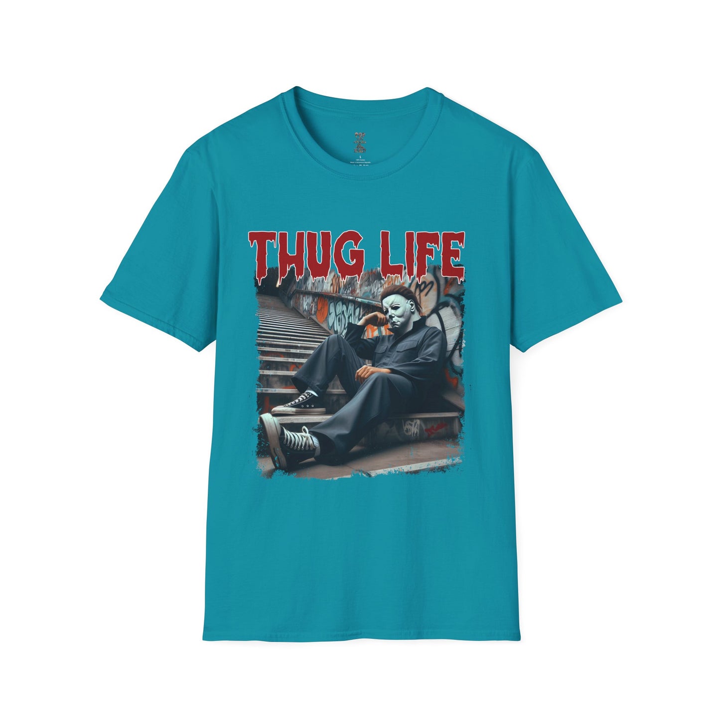 Thug Life Michael Myers Unisex Softstyle T-Shirt