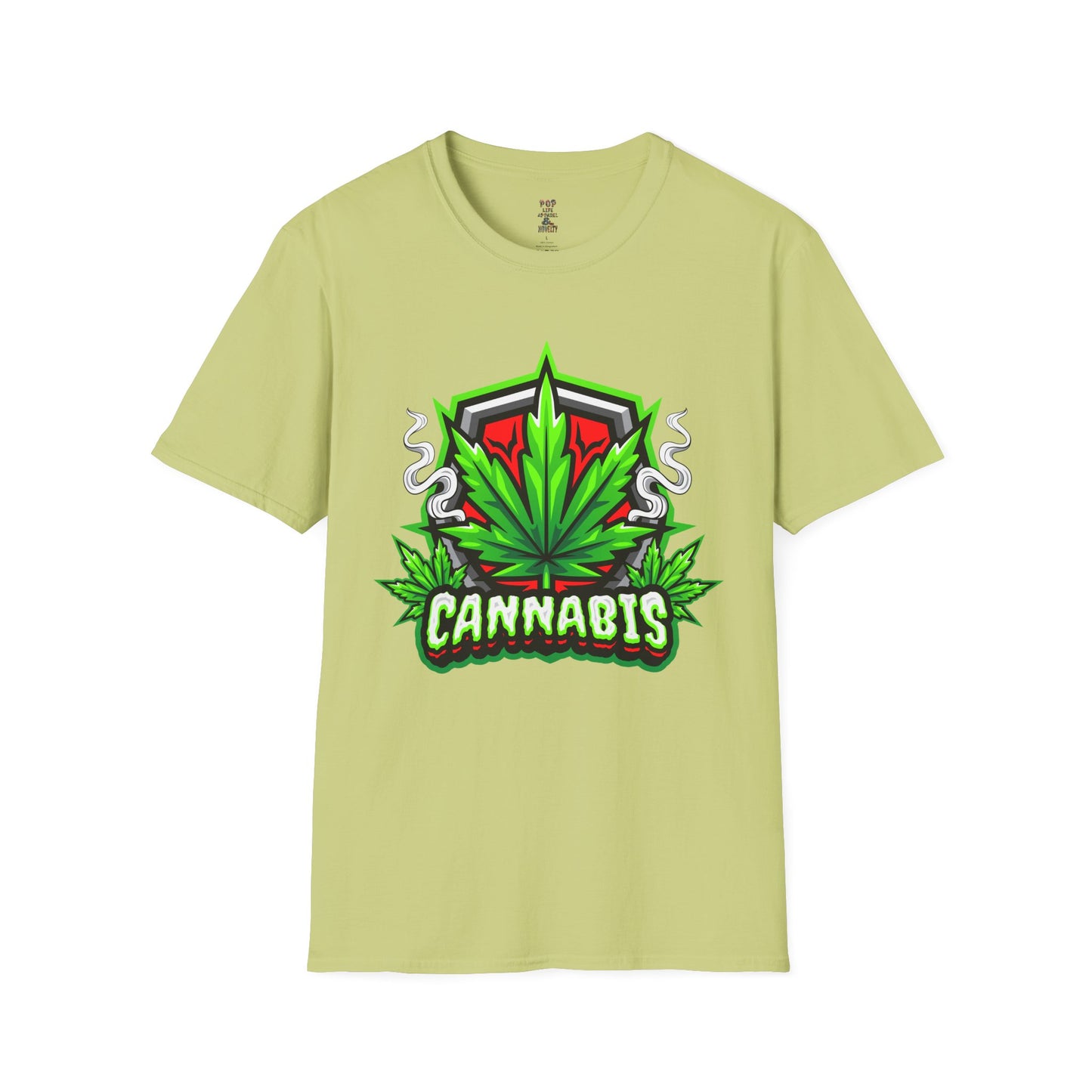 Cannabis Emblem Softstyle T-Shirt