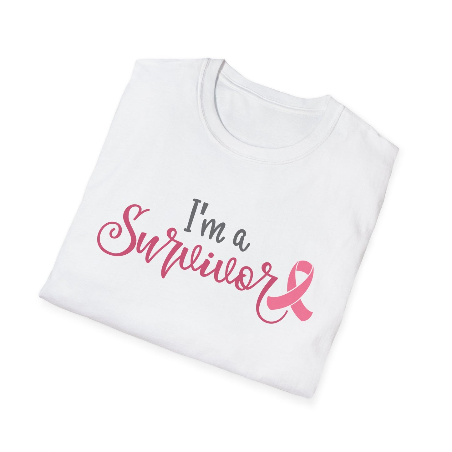 I am a Survivor Ribbon Softstyle T-Shirt