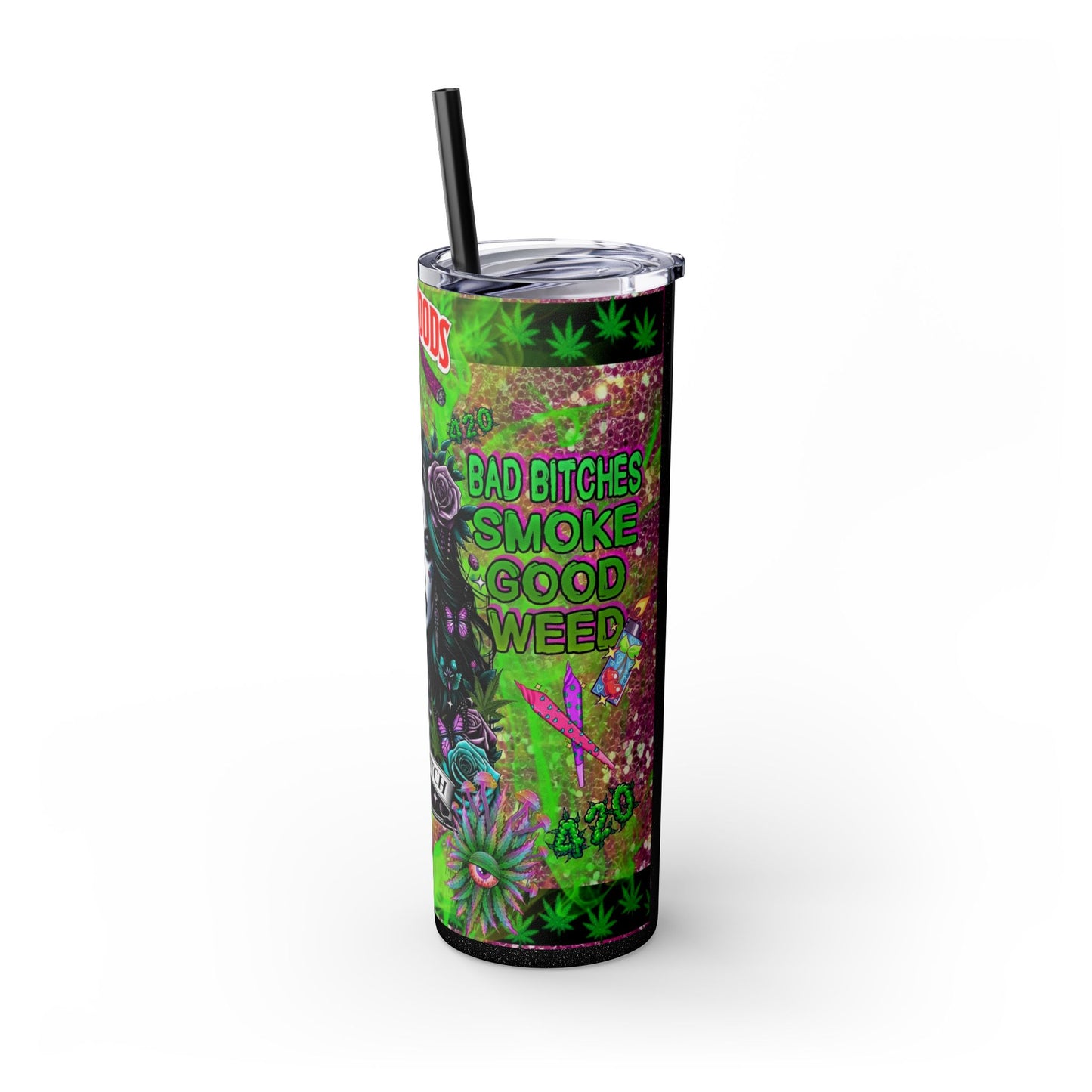 Backwoods "The Bitch" Tumbler with Straw, 20oz