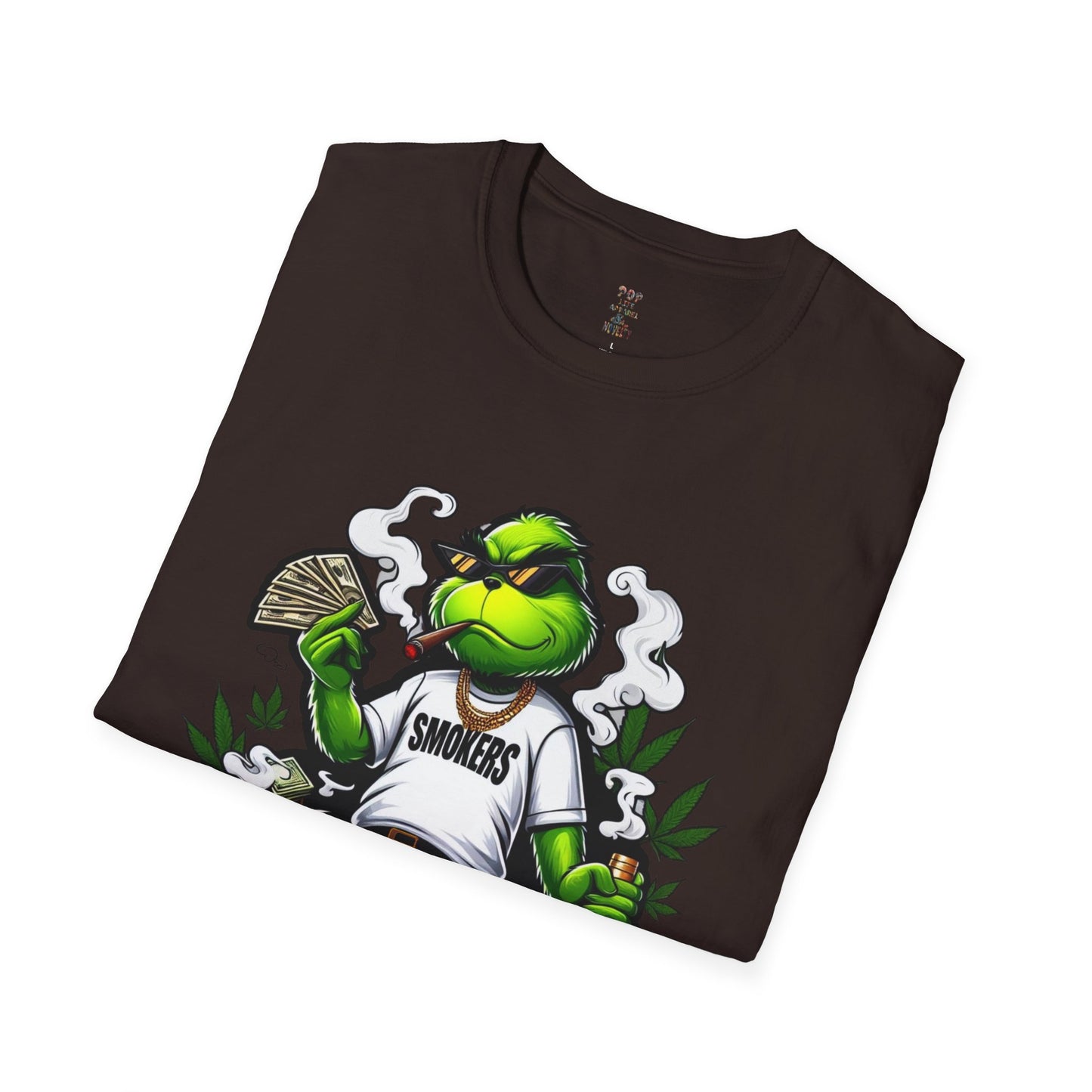 Smokers Grinch Softstyle T-Shirt