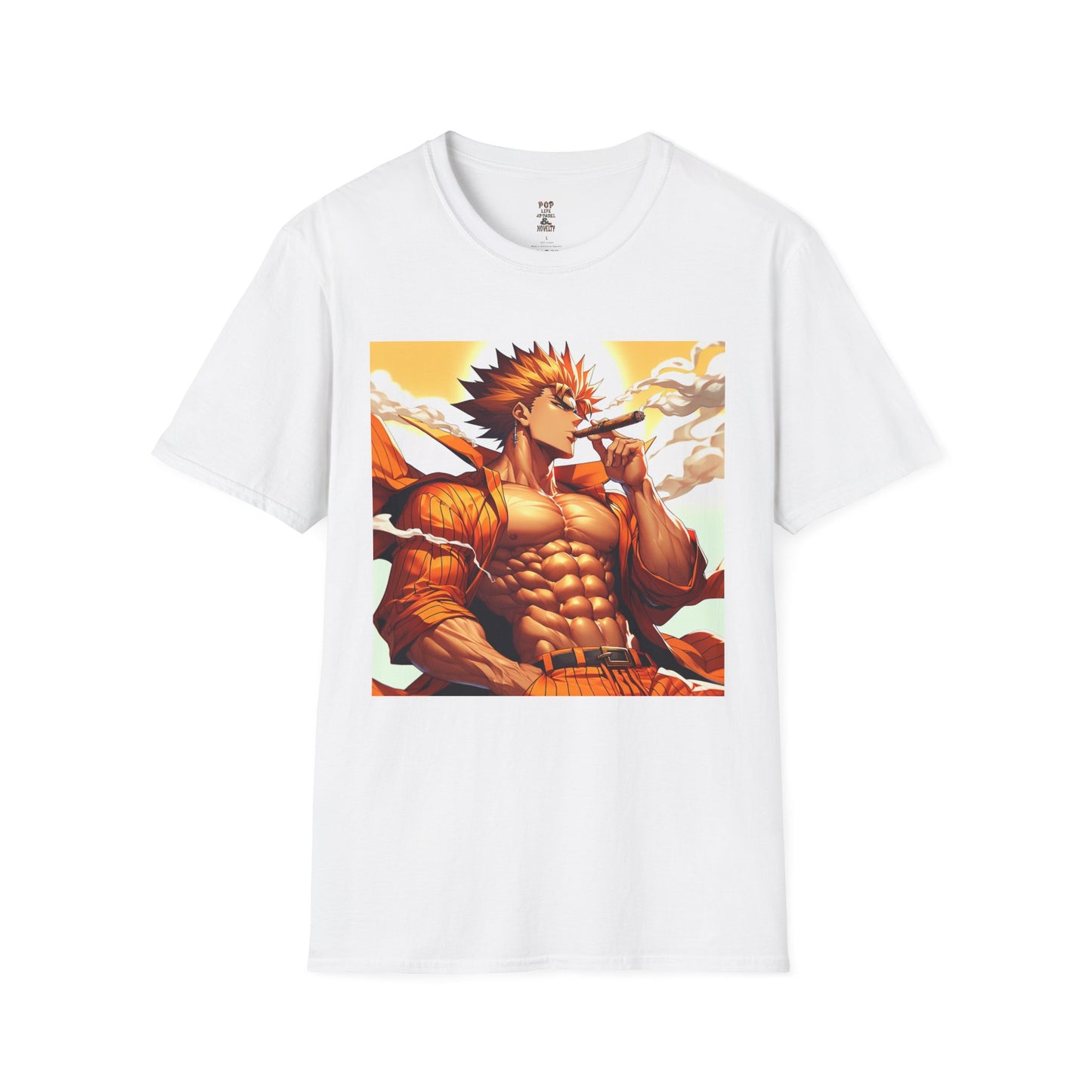 Blunted Goku High Softstyle T-Shirt