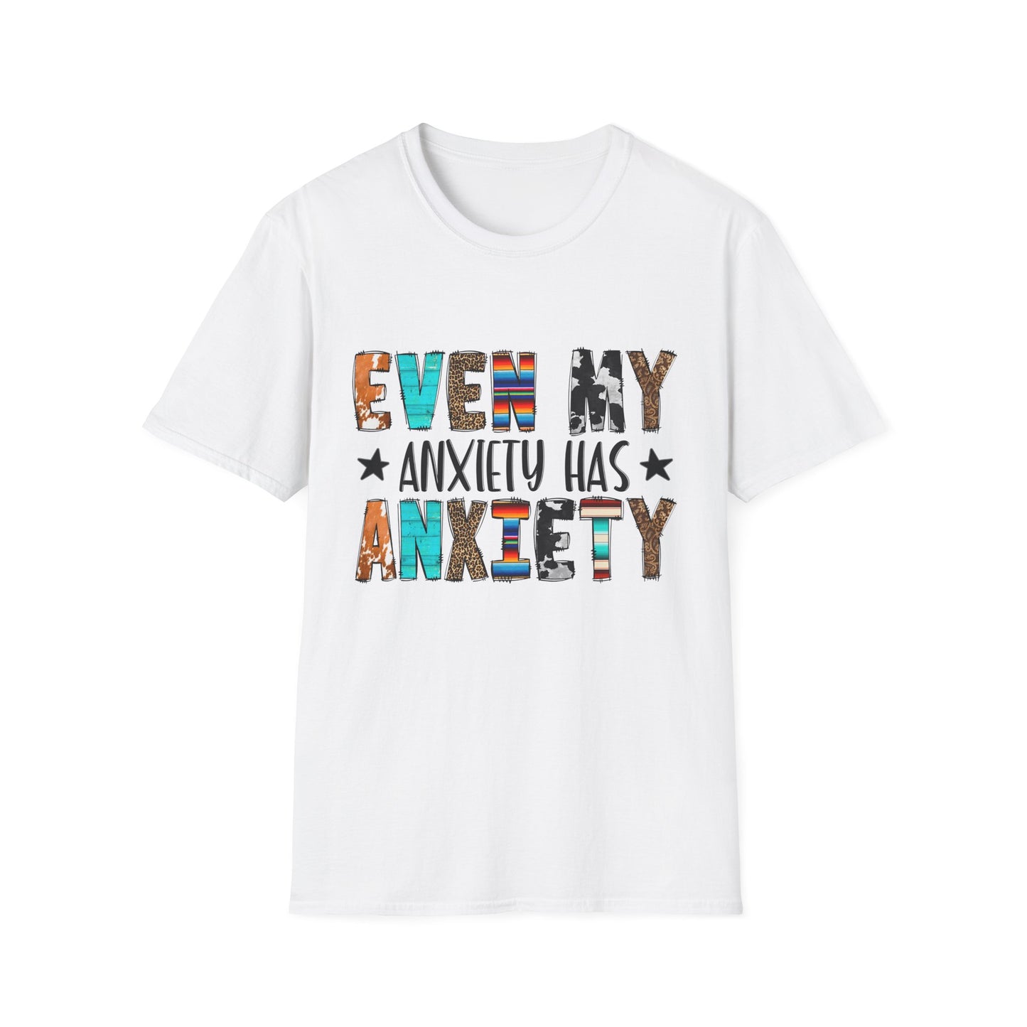 Even My Anxiety Has Anxiety Softstyle T-Shirt