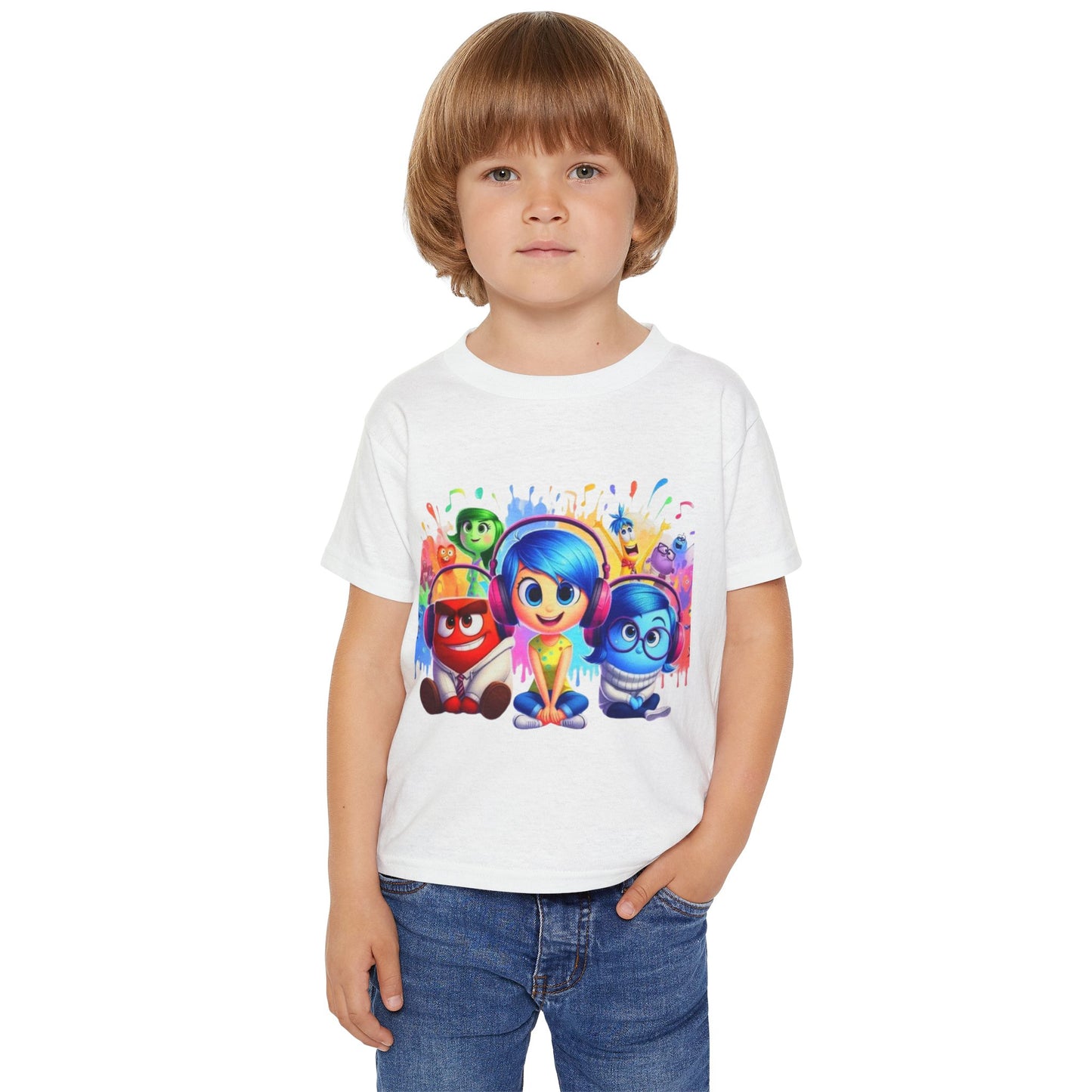 Inside Out Crew Shirt Heavy Cotton™ Toddler T-shirt