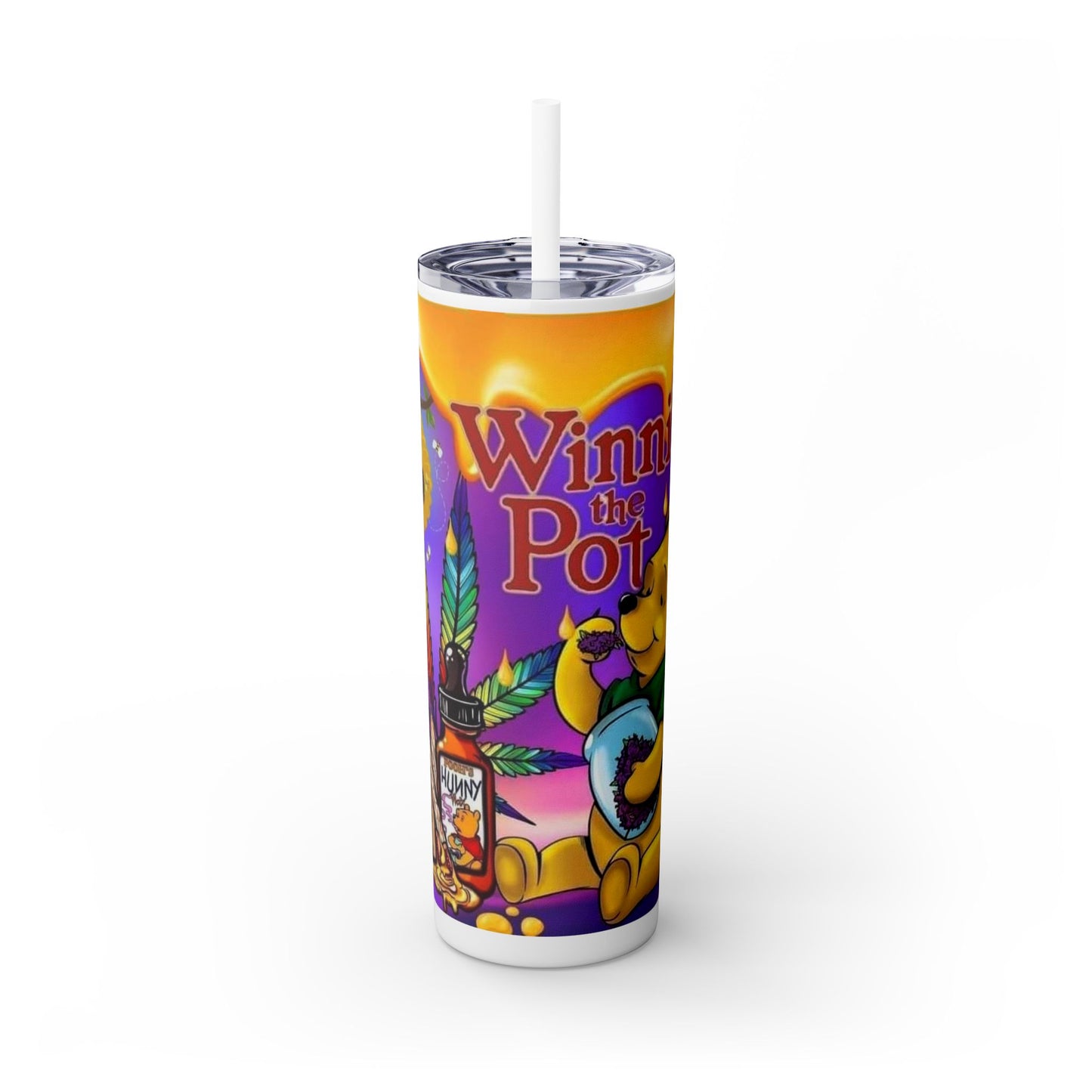 Winnie the Pot Tumbler with Straw, 20oz