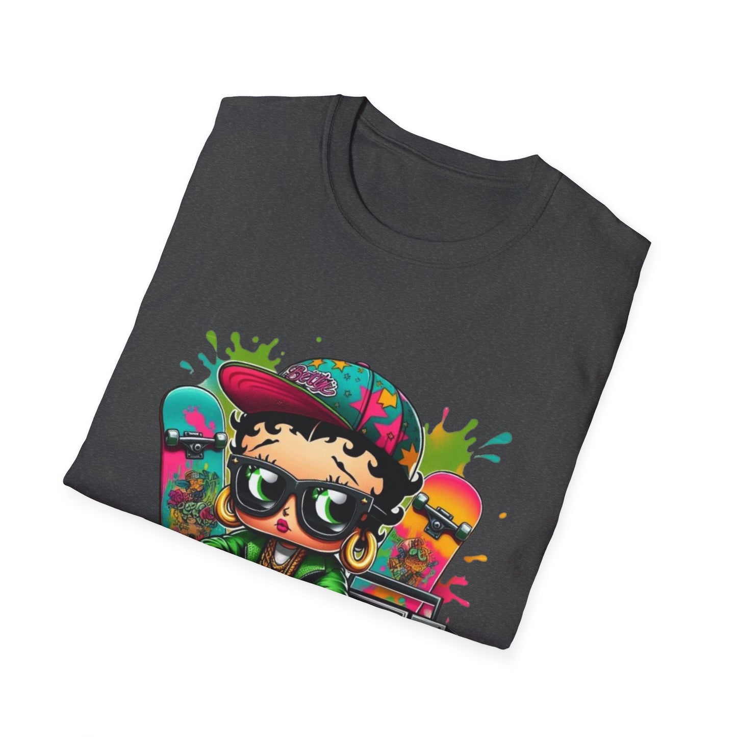 Skater Girl Betty Softstyle T-Shirt