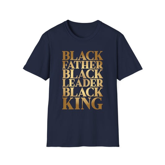 Black Father, Black King Softstyle T-Shirt