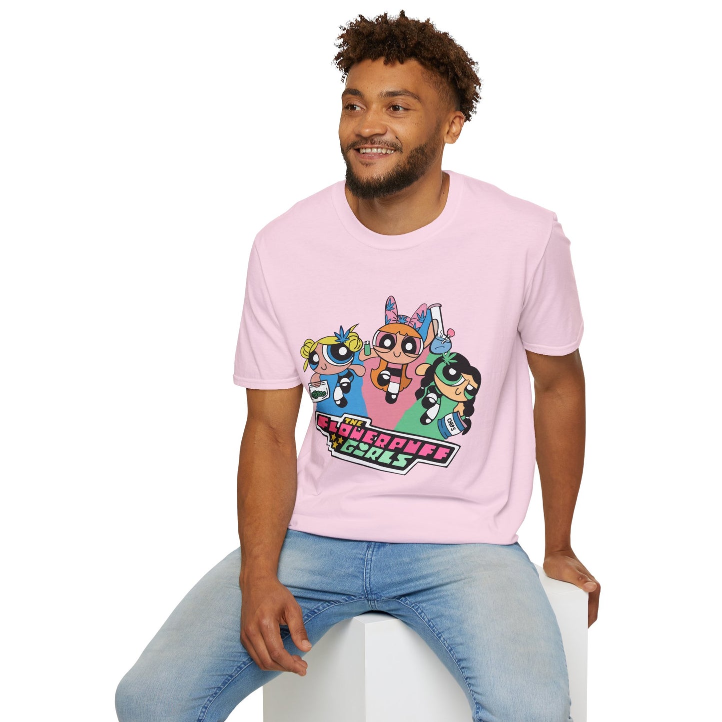 The Flowerpuff Girls Unisex Softstyle T-Shirt