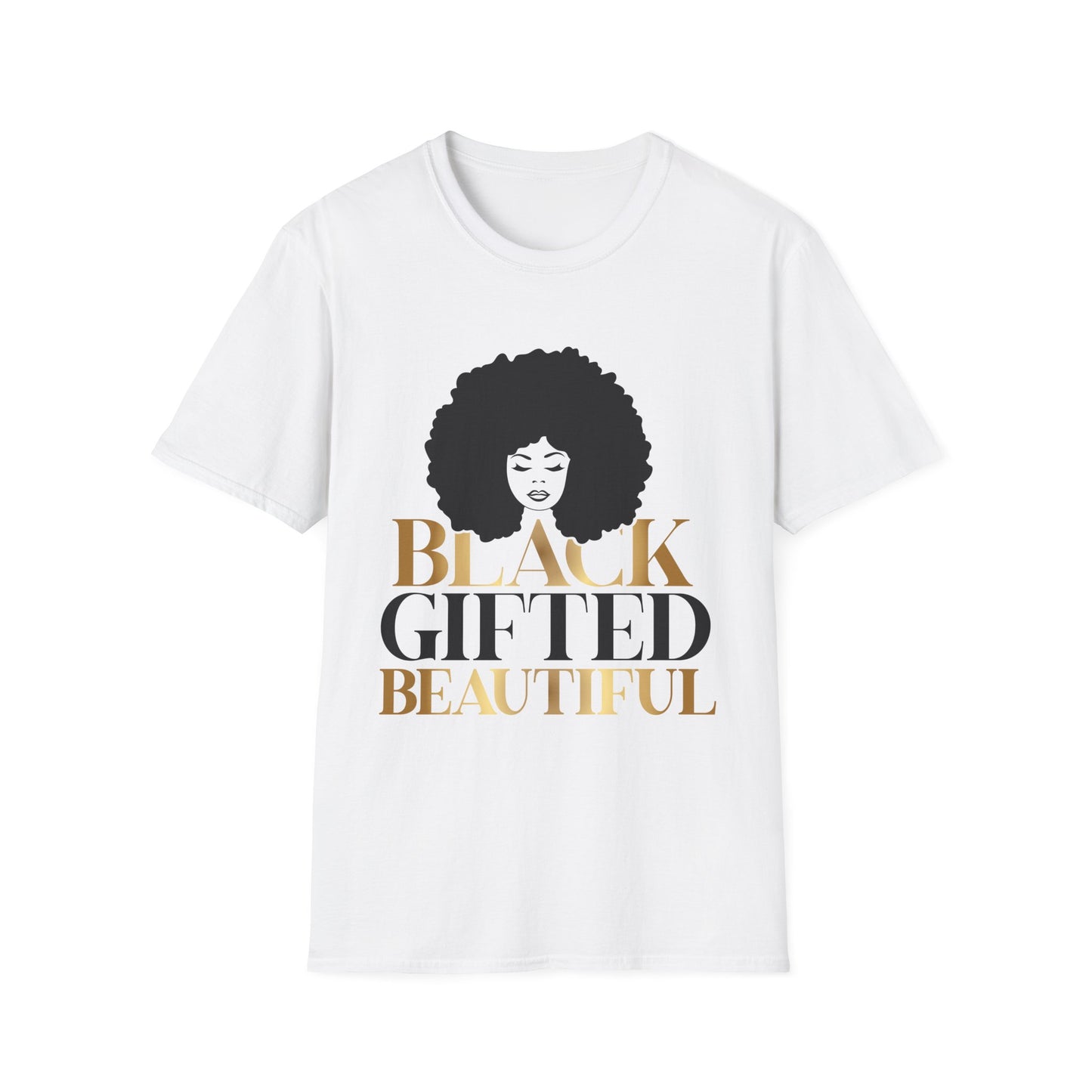 Black Gifted Beautiful Softstyle T-Shirt