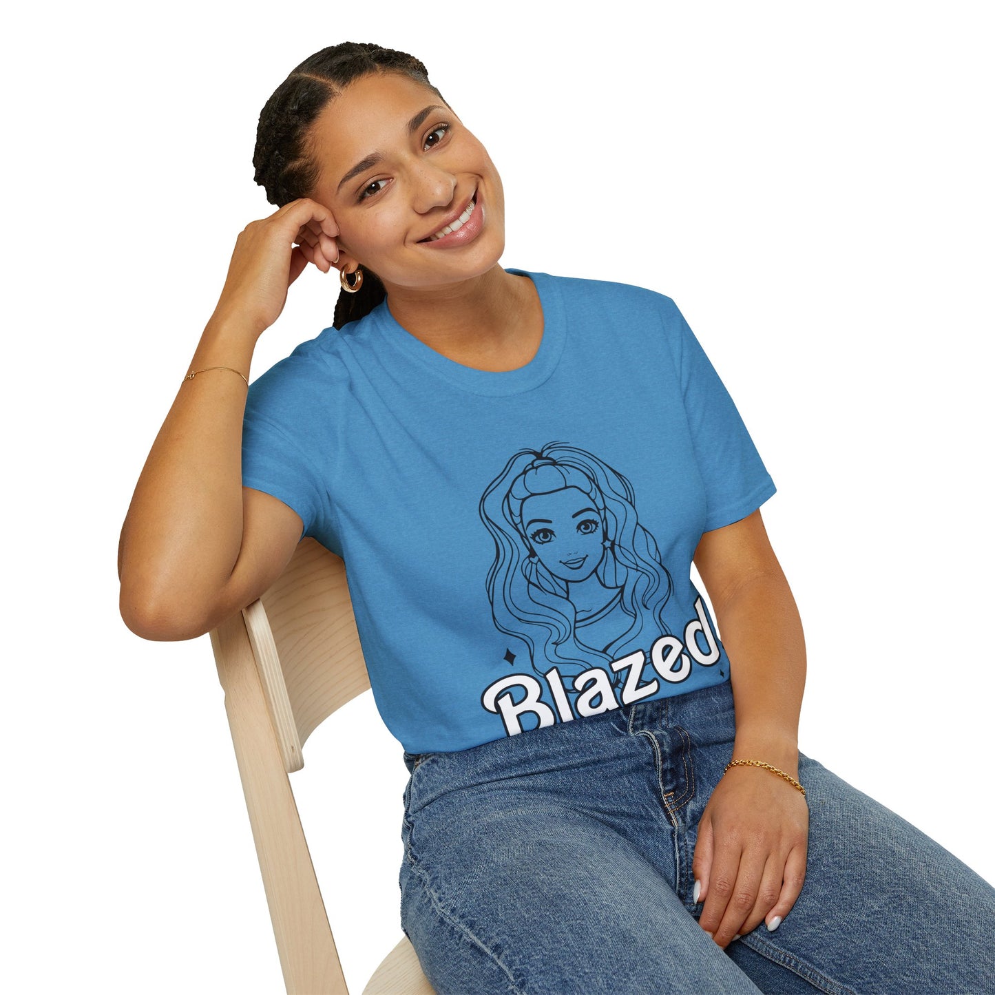 Blazed Barb Unisex Softstyle T-Shirt