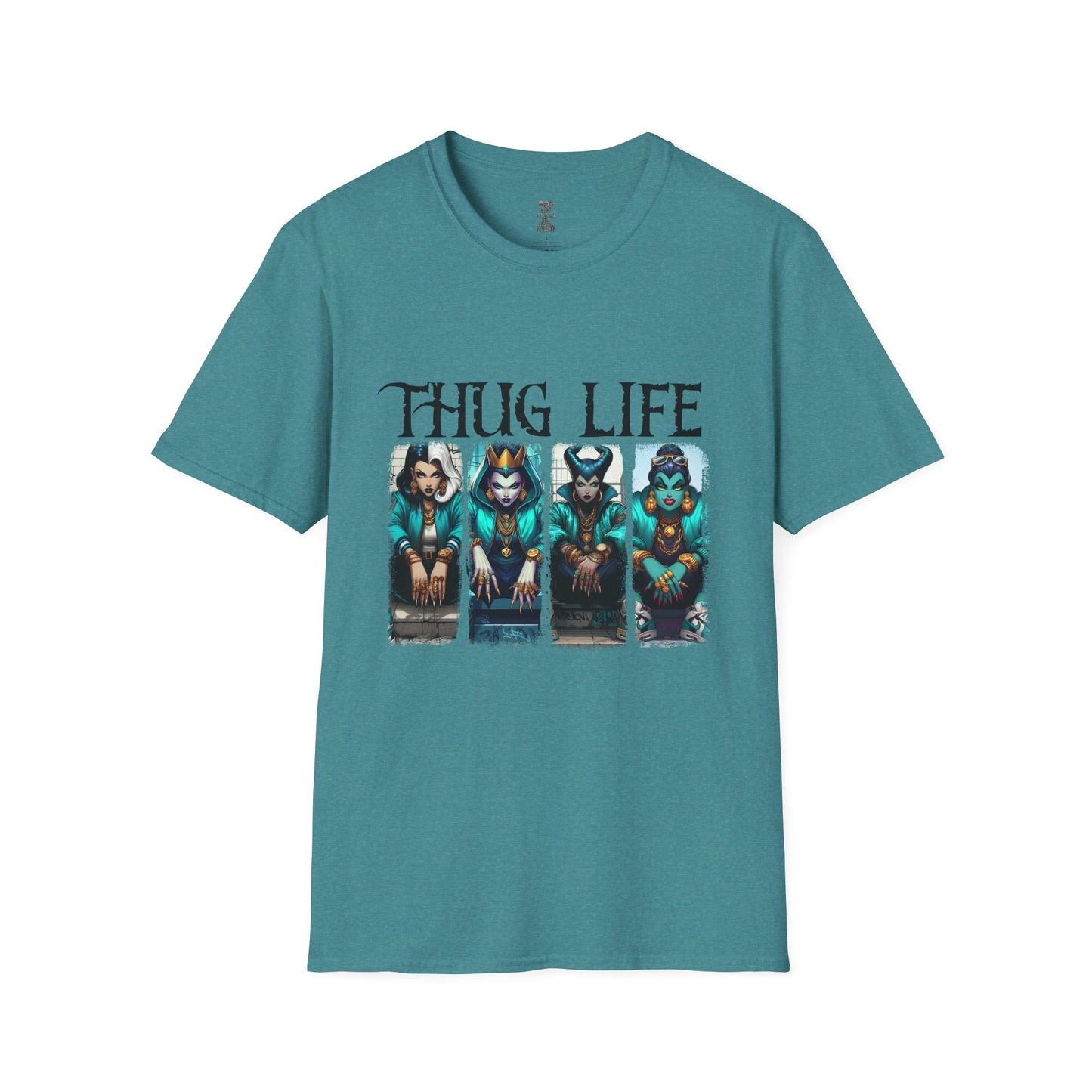 Thug Life Female Villians Unisex Softstyle T-Shirt