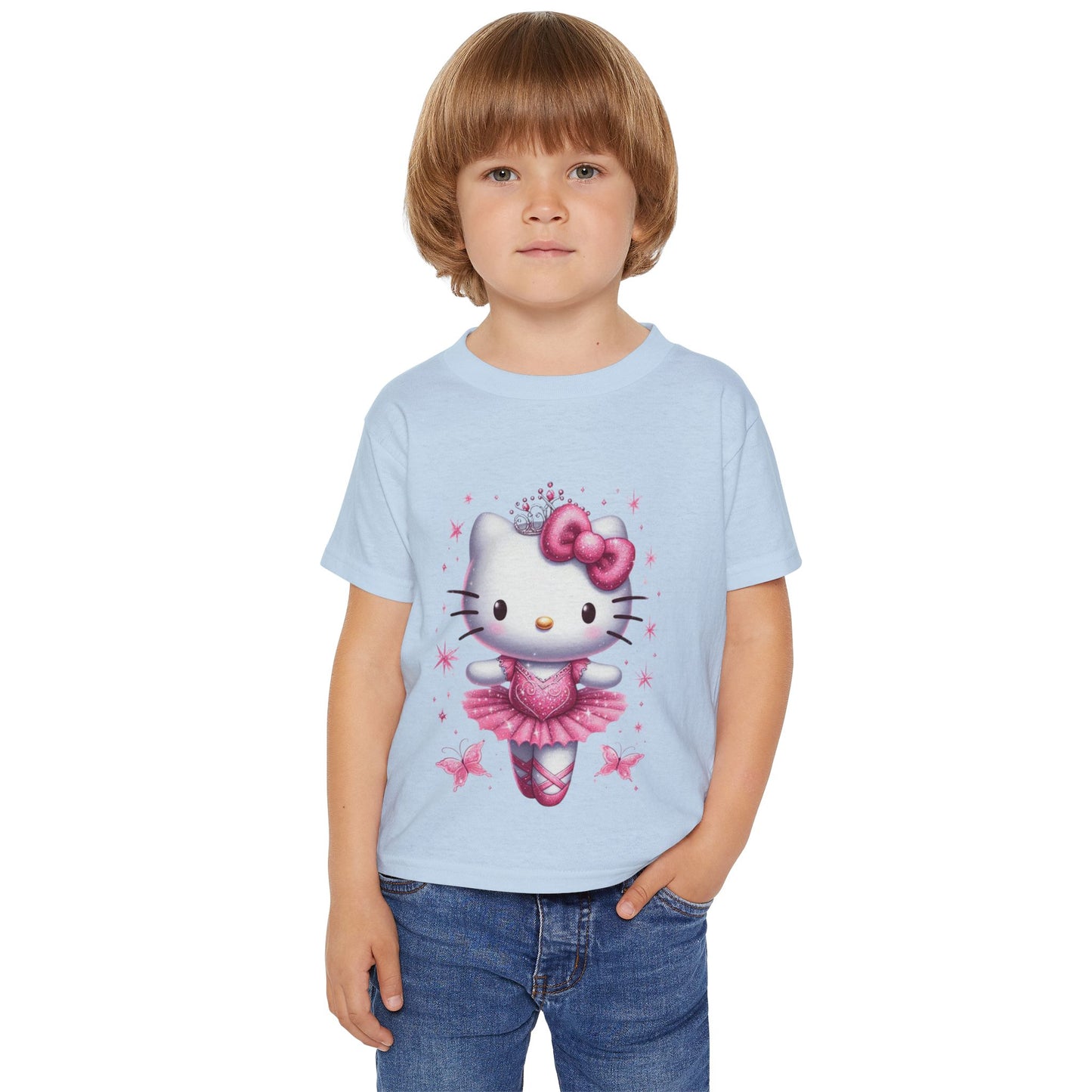 Ballerina Kitty Shirt Heavy Cotton™ Toddler T-shirt