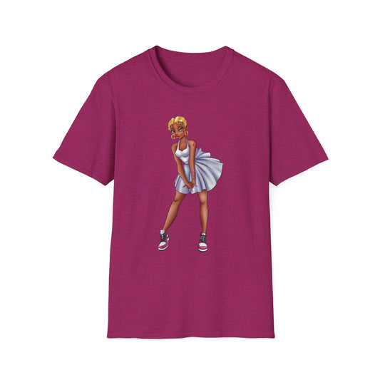 Monroe Boop Unisex Softstyle T-Shirt