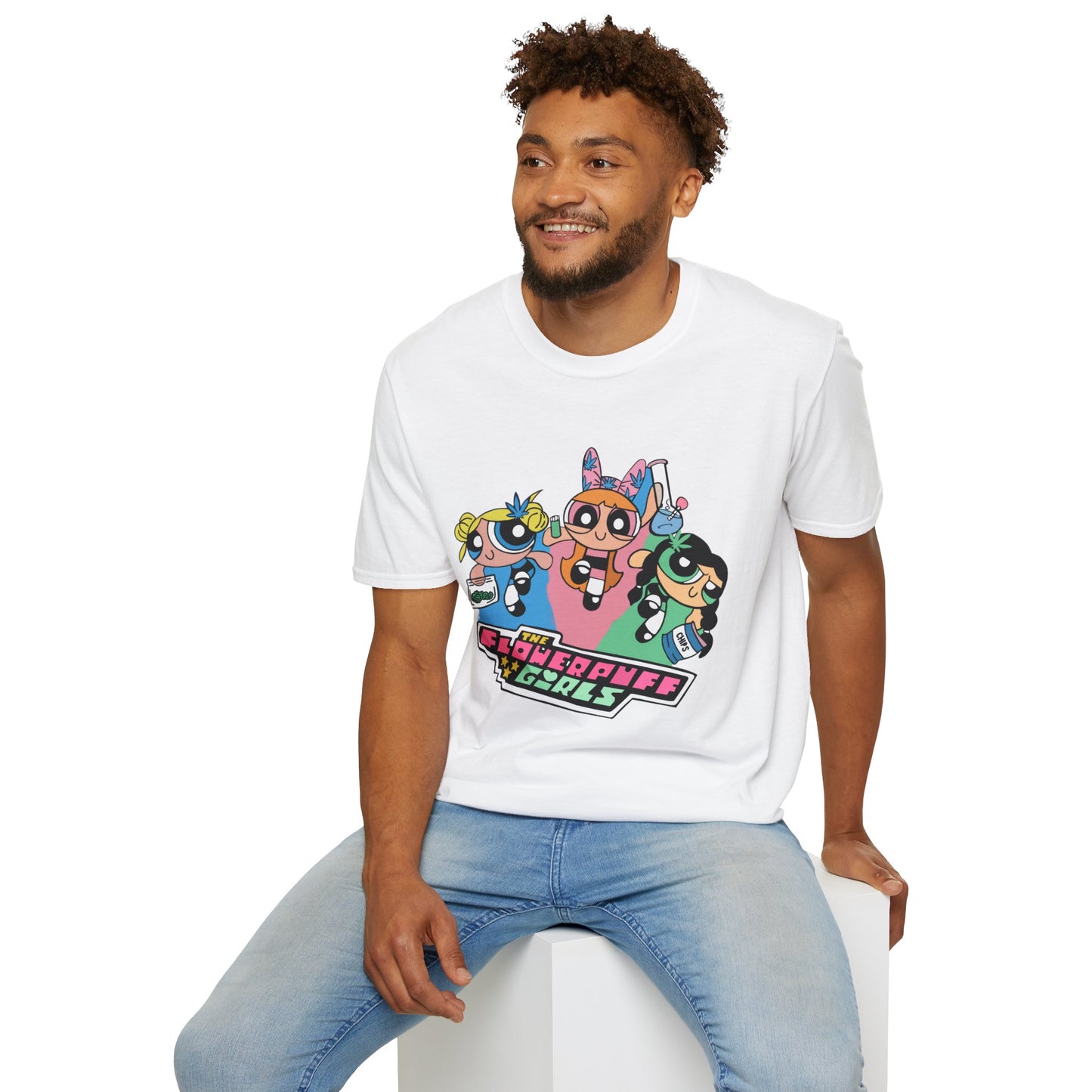 The Flowerpuff Girls Unisex Softstyle T-Shirt