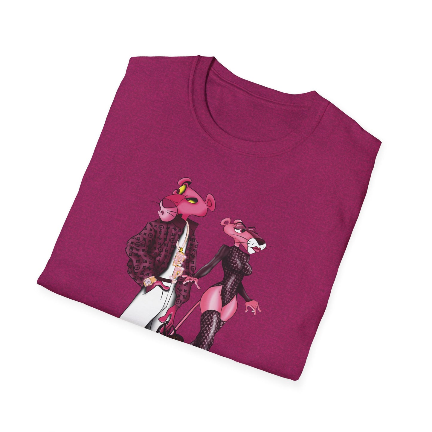 Pinky and His Chick Unisex Softstyle T-Shirt