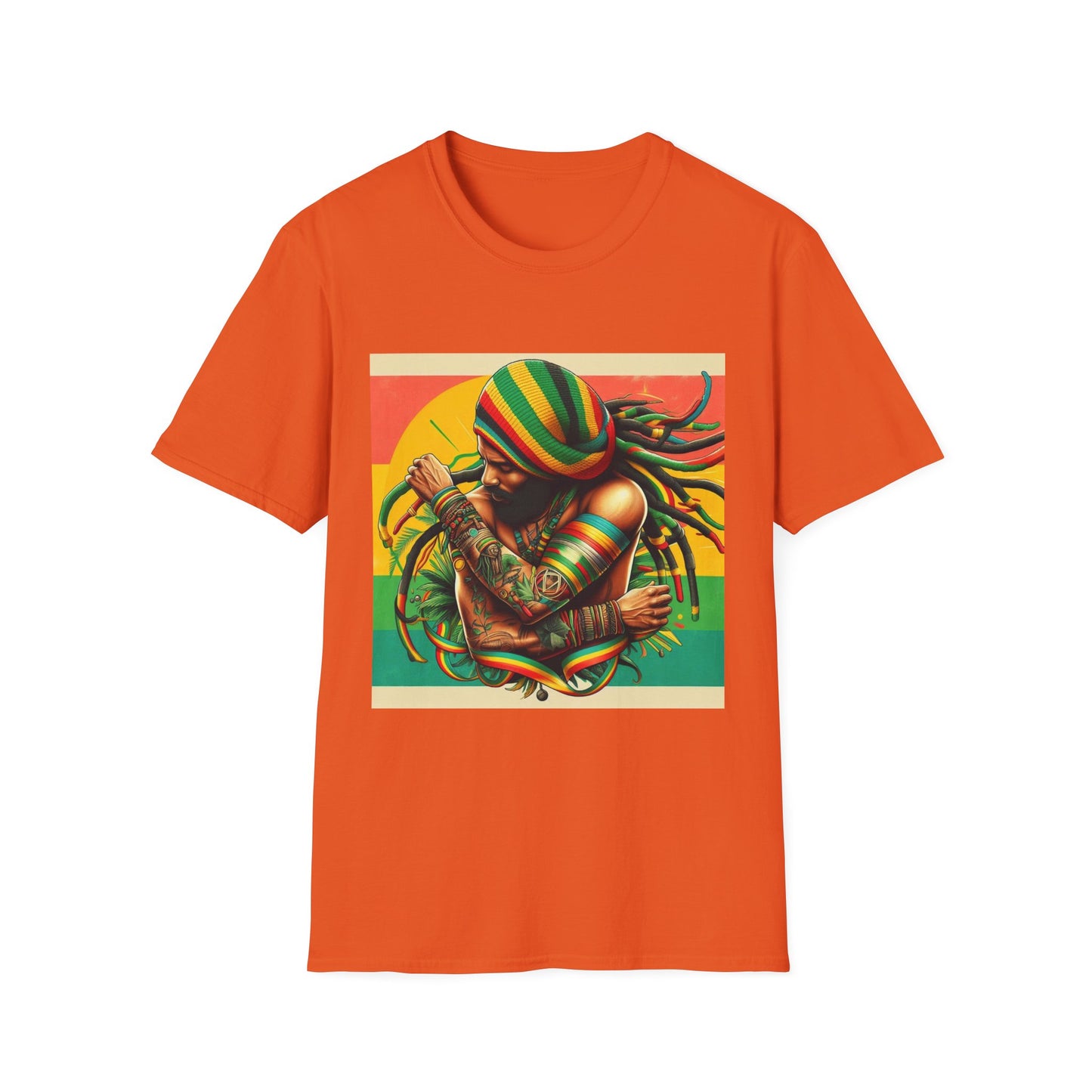 Reggae and Locs Softstyle T-Shirt