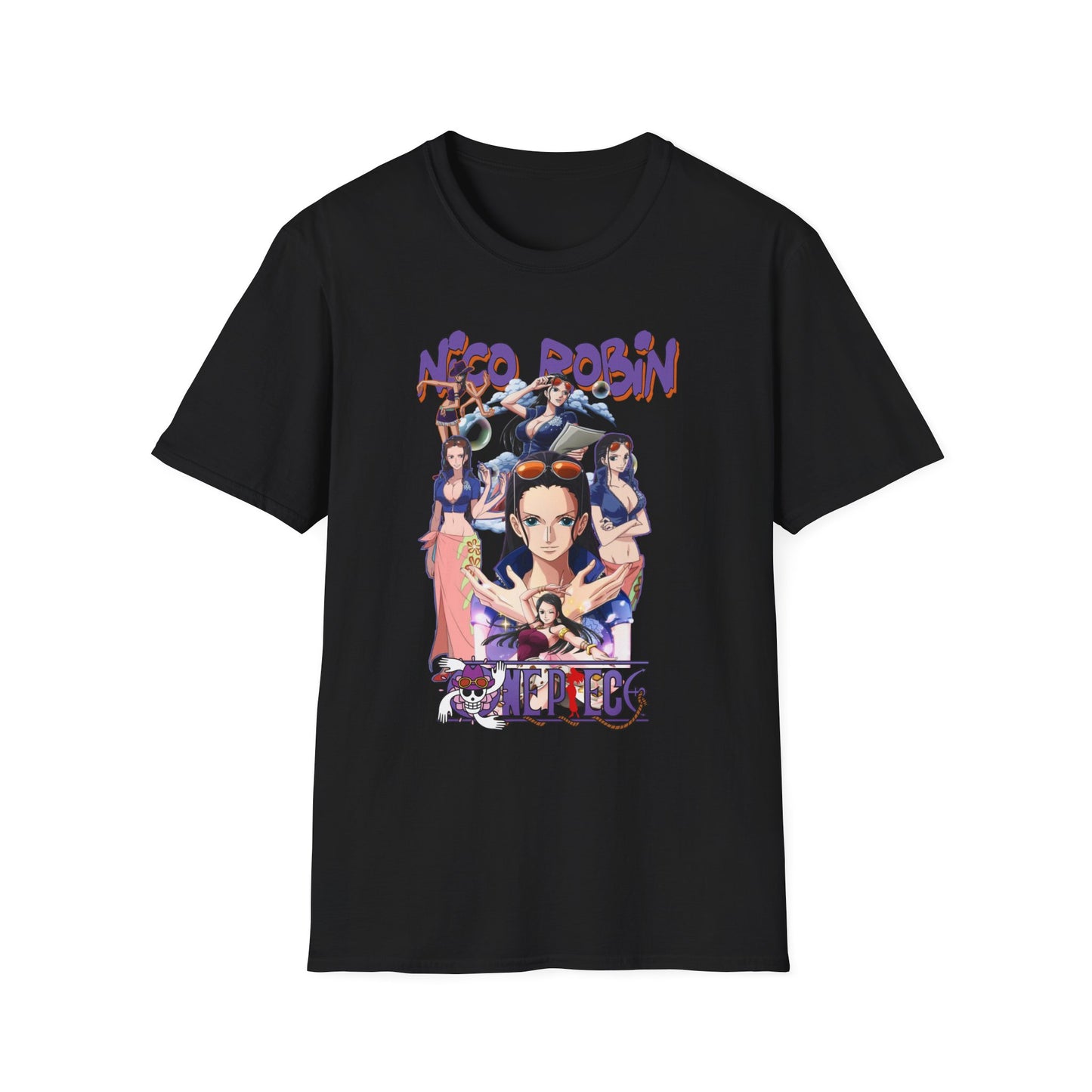 Nico Robin Purple Softstyle T-Shirt