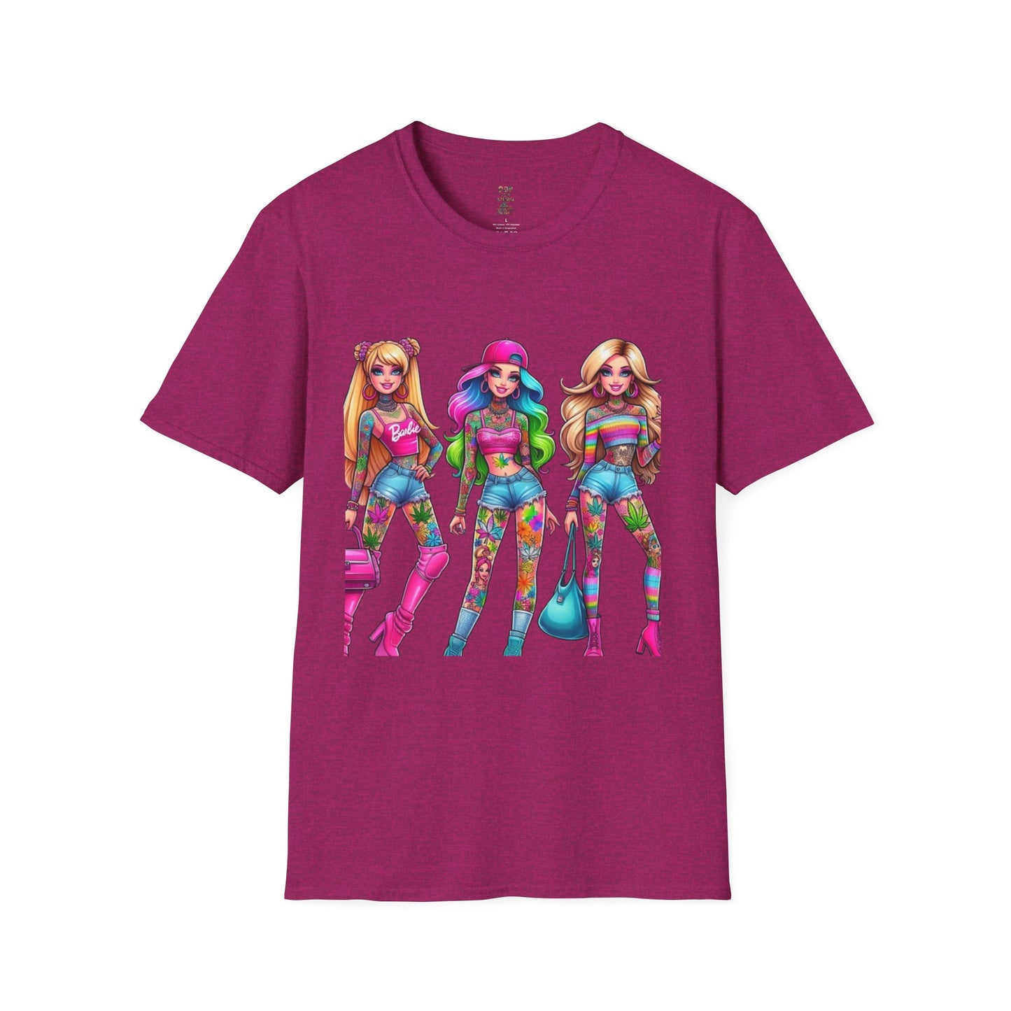 Canna Barb Unisex Softstyle T-Shirt