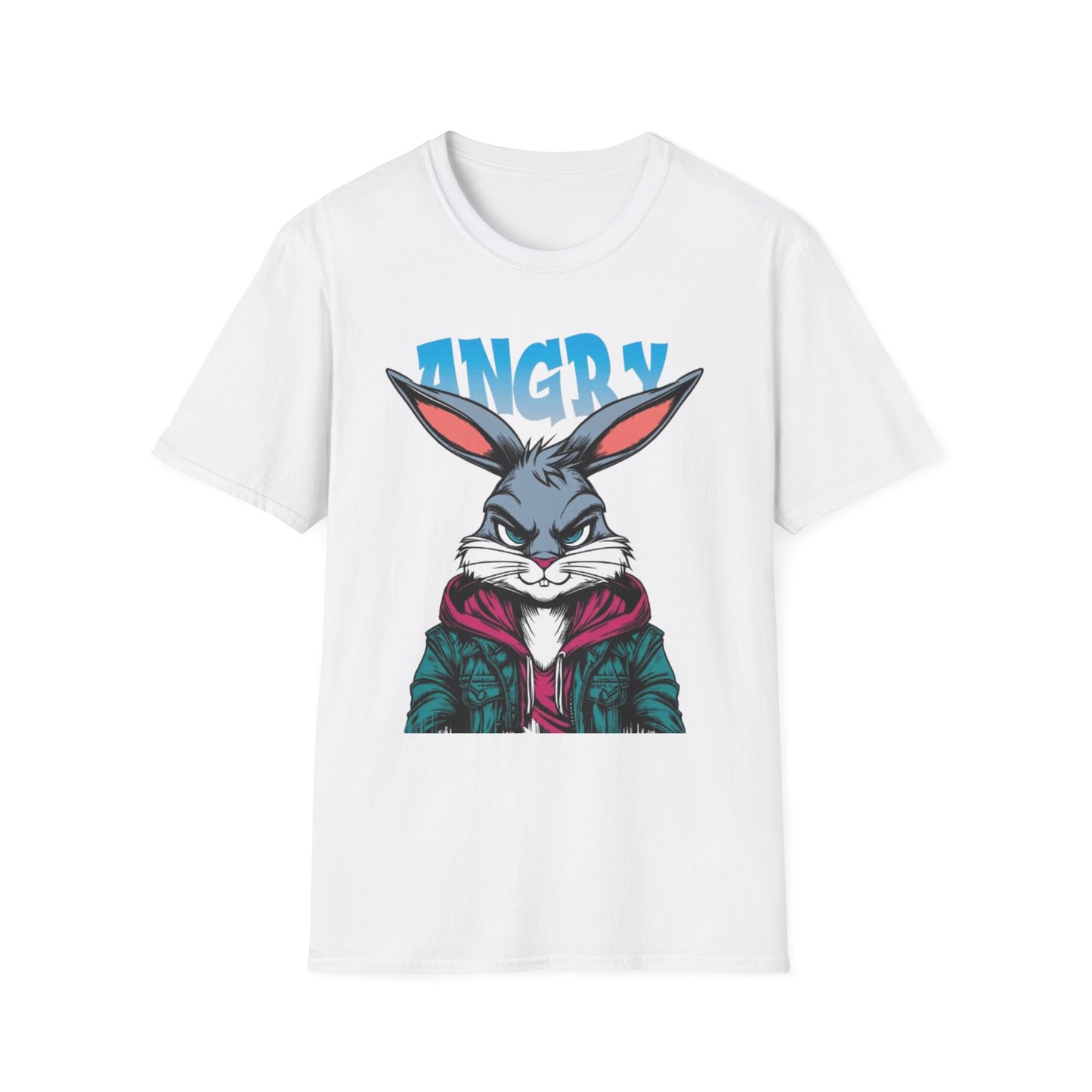 Angry Bunny Softstyle T-Shirt