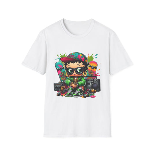 Skater Girl Betty Softstyle T-Shirt