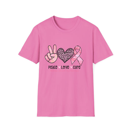 Peace Love and Cure Softstyle T-Shirt