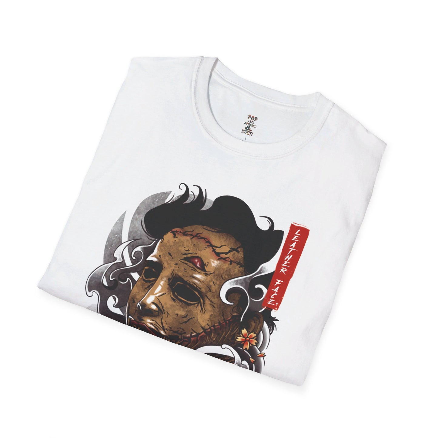 Leatherface Waves Unisex Softstyle T-Shirt