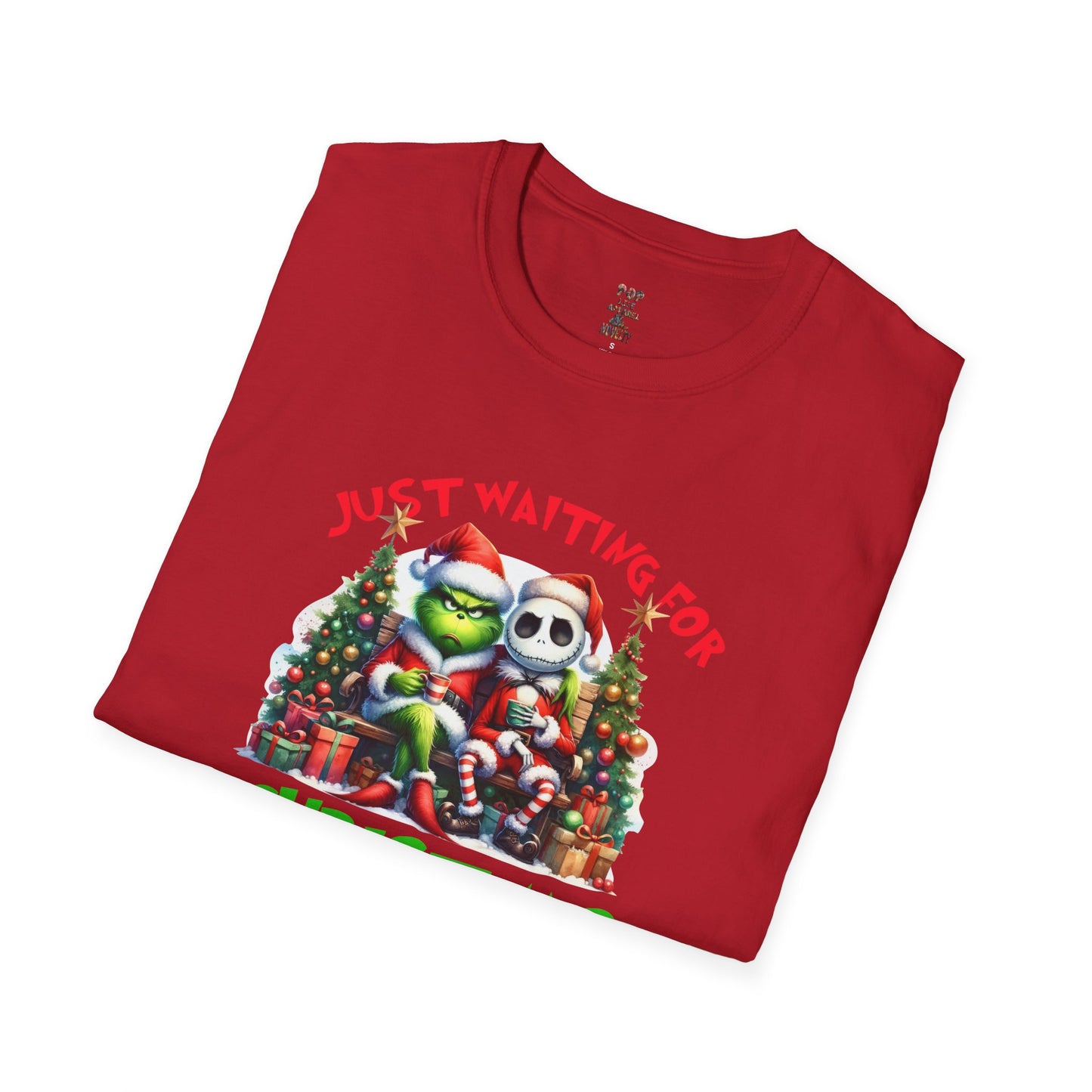 Just Waiting for Christmas Softstyle T-Shirt