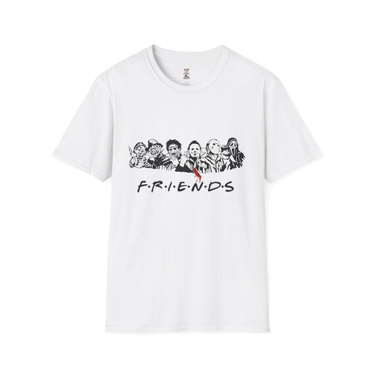 Horror Friends 5 Unisex Softstyle T-Shirt