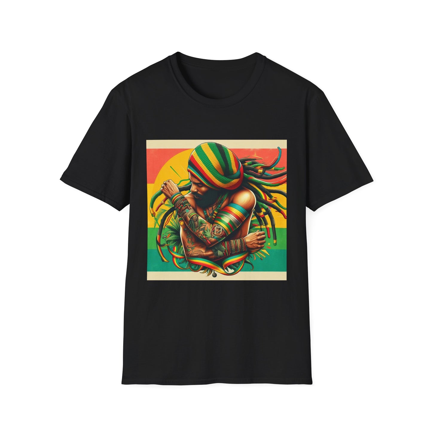 Reggae and Locs Softstyle T-Shirt