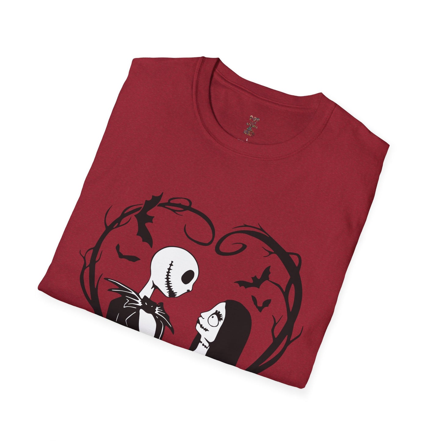 Jack and Sally In Love Unisex Softstyle T-Shirt