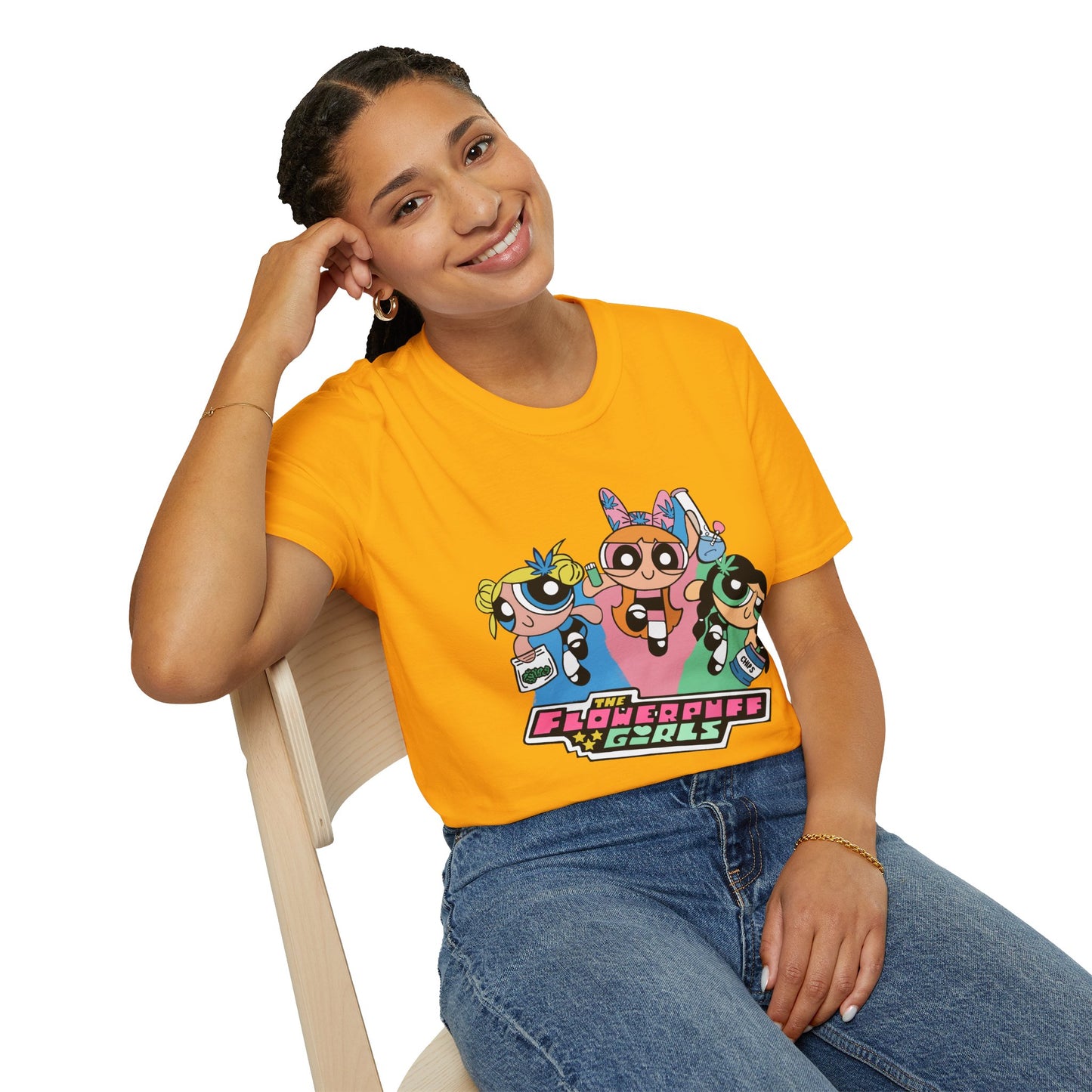 The Flowerpuff Girls Unisex Softstyle T-Shirt