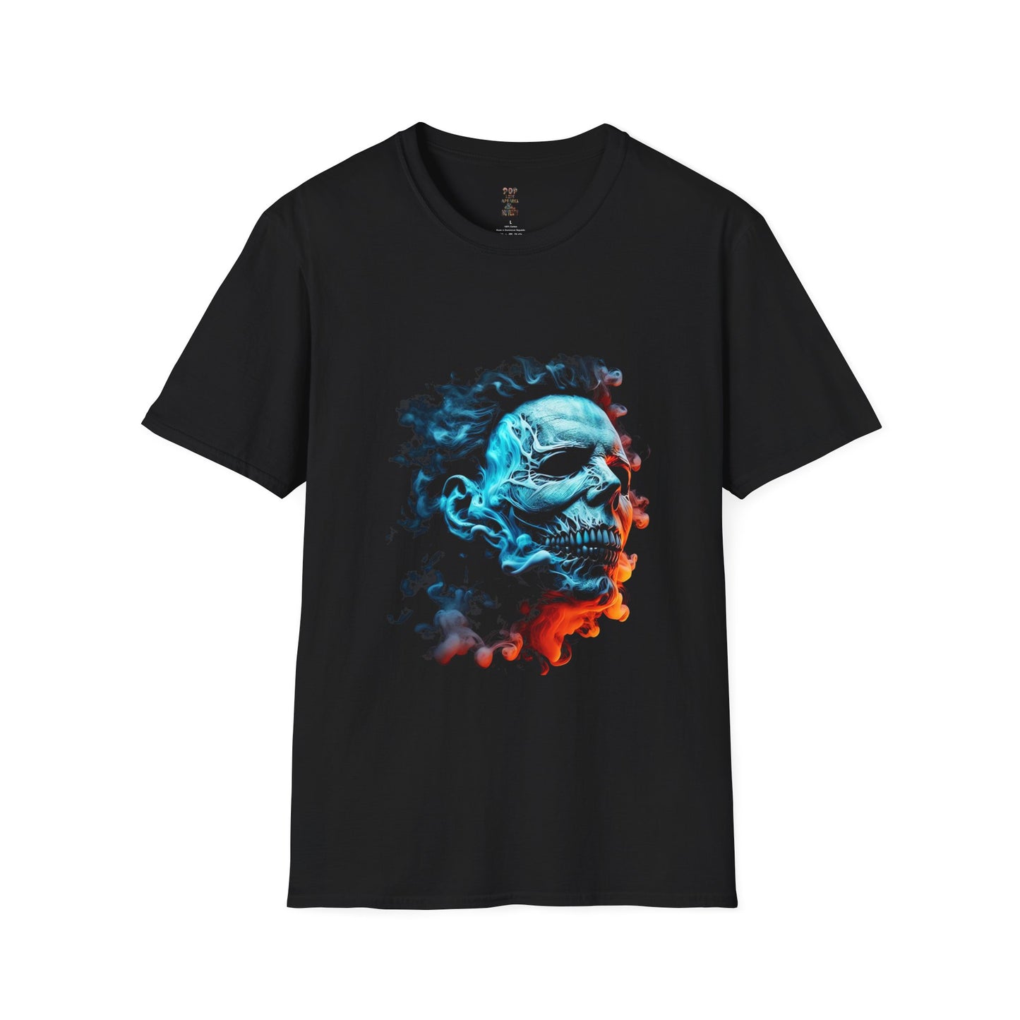 Horror Smoke Michael Myers Unisex Softstyle T-Shirt