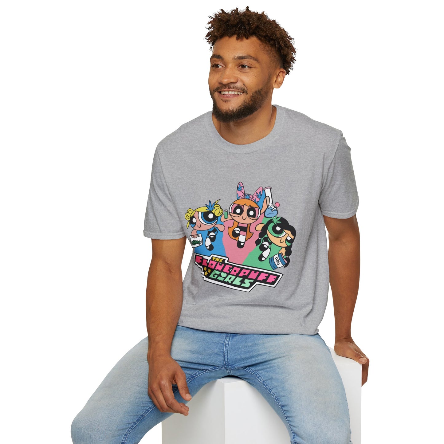 The Flowerpuff Girls Unisex Softstyle T-Shirt