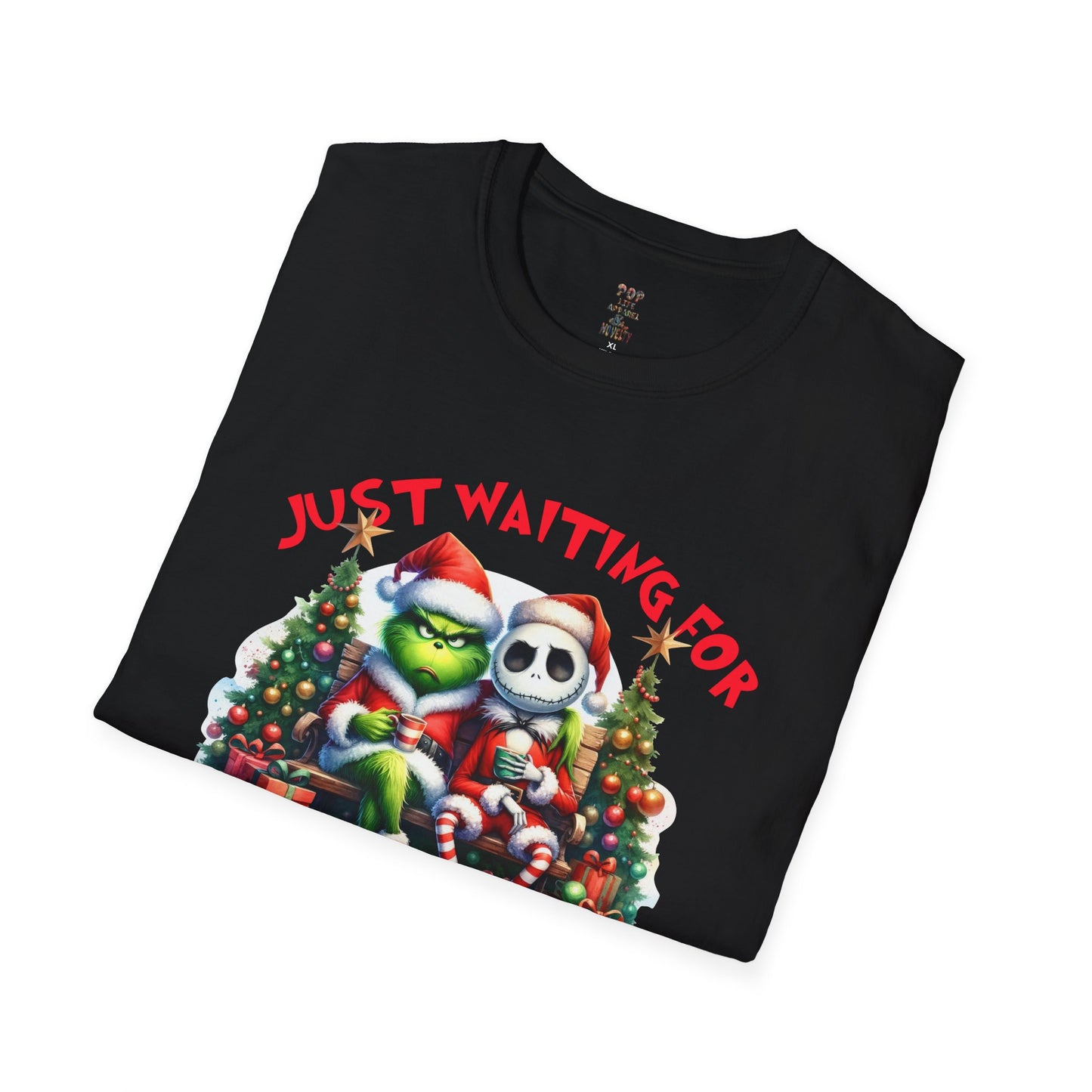 Just Waiting for Christmas Softstyle T-Shirt
