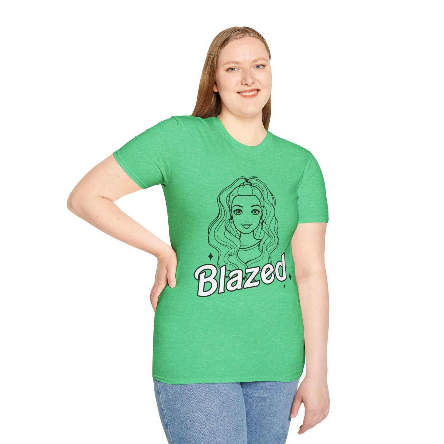 Blazed Barb Unisex Softstyle T-Shirt