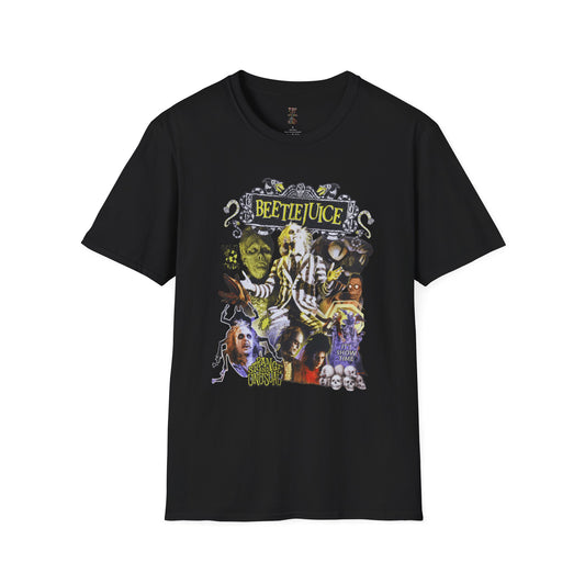 Beetlejuice Strange and Unsual Unisex Softstyle T-Shirt