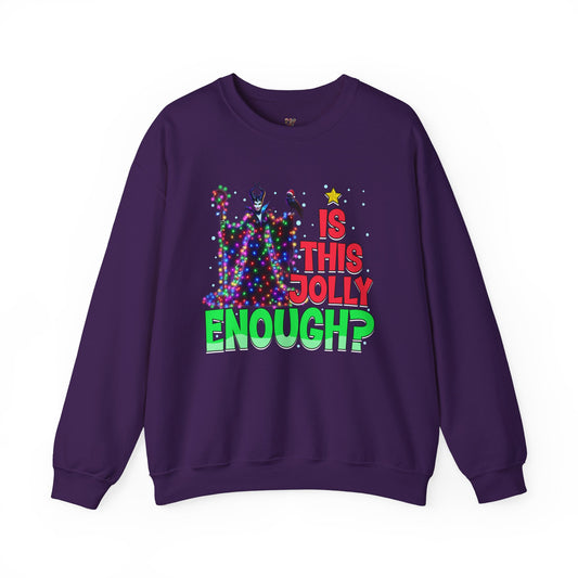 Is this Jolly Enough Unisex Heavy Blend™ Crewneck Sweatshirt