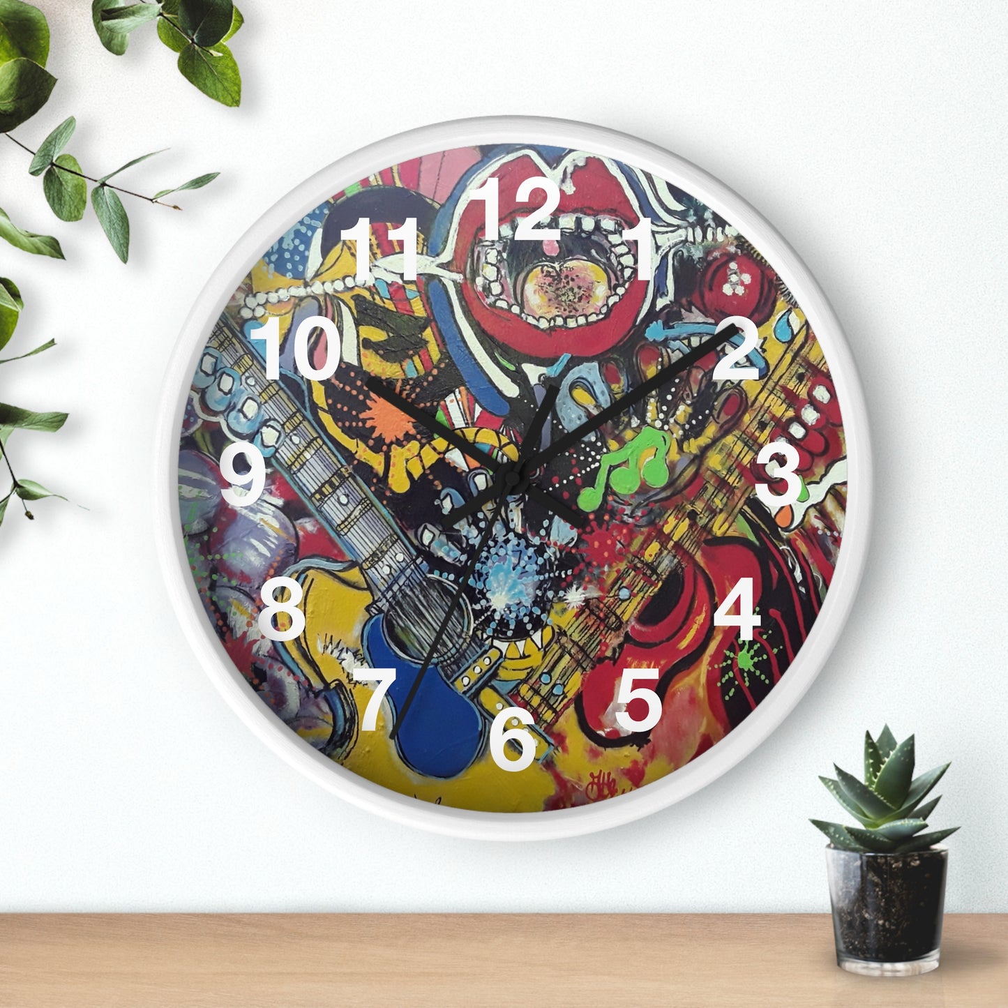 The Clowns Wall Clock