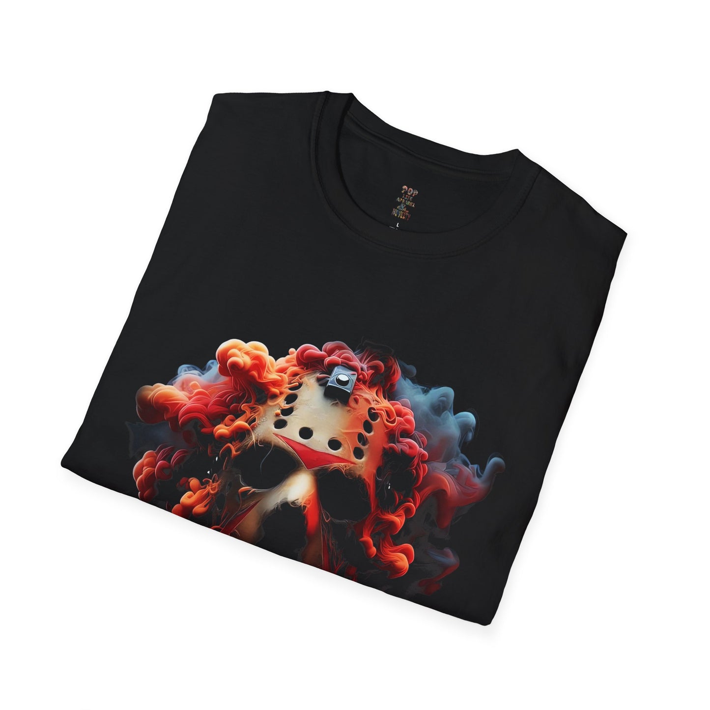 Horror Smoke Jason Unisex Softstyle T-Shirt