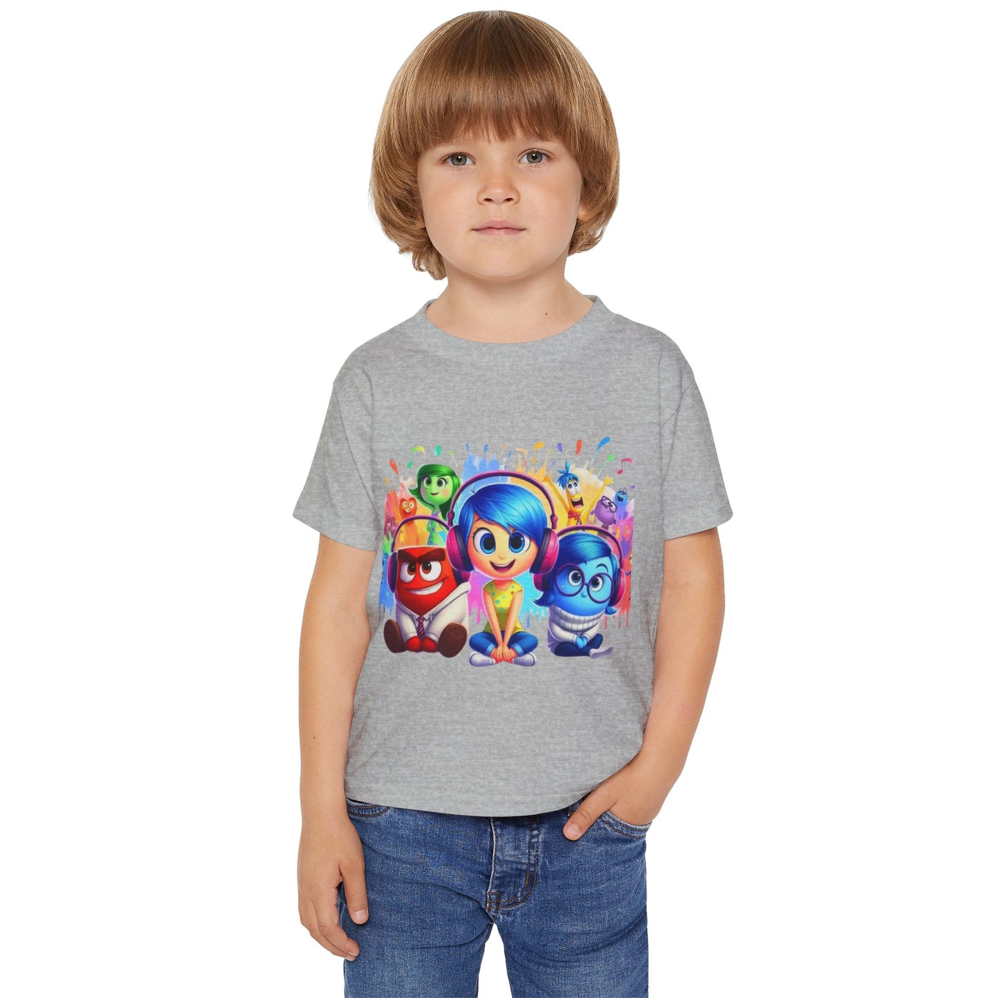 Inside Out Crew Shirt Heavy Cotton™ Toddler T-shirt