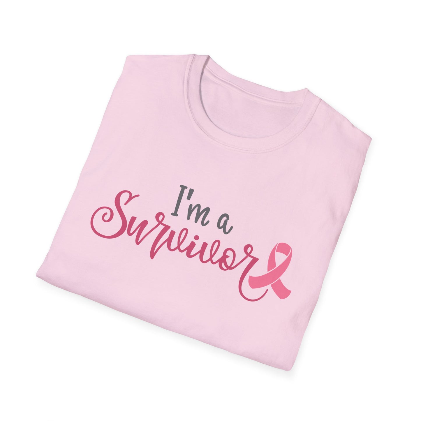 I am a Survivor Ribbon Softstyle T-Shirt